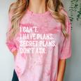 Sarcastic Mind Your Business Quote For Shy Introverts Comfort Color Blast T-Shirt Clay