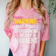 Sarcastic Saying For Overthinkers Introverts Comfort Color Blast T-Shirt Clay