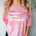 I Came I Saw I Left Early Design For Introverts Comfort Color Blast T-Shirt Clay I Came I Saw I Left Early Design For Introverts Comfort Color Blast T-Shirt Clay