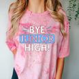 Say Goodbye To Junior High School Fun Graduation Comfort Color Blast T-Shirt Clay