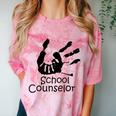 School Counselor t Shirt School Teacher Graduation Idea Comfort Color Blast T-Shirt Clay