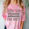 See Ya Elementary School Graduation Shirt Comfort Color Blast T-Shirt Clay