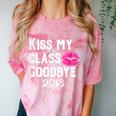 Sen18r Shirt Senior 2018 Graduation Kiss Lips Comfort Color Blast T-Shirt Clay