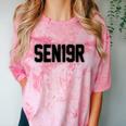 SEN19R Senior 2019 High School Graduation Party T-Shirt Comfort Color Blast T-Shirt Clay