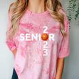 Senior 2023 Basketball Graduation Party Comfort Color Blast T-Shirt Clay
