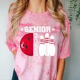 Senior 2025 Bowling Player Class Of 2025 Graduation Seniors Comfort Color Blast T-Shirt Clay