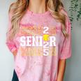 Senior 2025 Softball Class Of 2025 Graduation Comfort Color Blast T-Shirt Clay