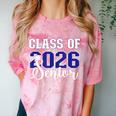 Senior 2026 Class Of 2026 Graduation 2026 Comfort Color Blast T-Shirt Clay
