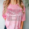 Senior 2026 Class Of 2026 School Year Graduation Men Women Comfort Color Blast T-Shirt Clay