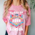 Senior 2026 Class Of 2026 Seniors Graduation 2026 Senior Comfort Color Blast T-Shirt Clay