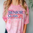 Senior 2026 Class Of 2026 Seniors Graduation 2026 USA Comfort Color Blast T-Shirt Clay