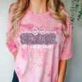 Senior 2026 Coquette Bow Class Of 2026 Graduation Graduate Comfort Color Blast T-Shirt Clay