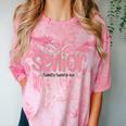 Senior 2026 Coquette Pink Bow Graduation 2026 Class Of 2026 Comfort Color Blast T-Shirt Clay