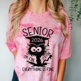 Senior 2026 High School College Graduation Year Class Of 26 Comfort Color Blast T-Shirt Clay