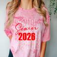 Senior 2026 Retro Class Of 2026 Graduation For Students Comfort Color Blast T-Shirt Clay