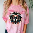 Senior 2032 Class Of 2032 Seniors Graduation 2032 Senior 32 Comfort Color Blast T-Shirt Clay
