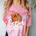 Senior Basketball Class Of 2026 Coquette Graduation Day Comfort Color Blast T-Shirt Clay
