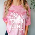 Senior Cheerleader Aunt Cheer Class Of 2026 Graduation Women Comfort Color Blast T-Shirt Clay