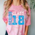 Senior Class 18 Shirt Graduation Apparel T-Shirt Comfort Color Blast T-Shirt Clay