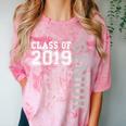 Senior Class Of 2019 19 High School Graduation Tee Comfort Color Blast T-Shirt Clay