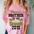 Senior Class Of 2019 Tshirt Graduation Awesome Brother Comfort Color Blast T-Shirt Clay