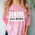 Senior Class 2019 Shirt High School Graduation Geek Comfort Color Blast T-Shirt Clay