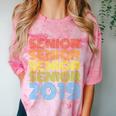 SENIOR CLASS 2019 T SHIRT High School Graduation Comfort Color Blast T-Shirt Clay