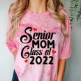 Senior Class Of 2022 School Graduation Mom Comfort Color Blast T-Shirt Clay