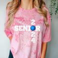 Senior Class Of 2024 Bowling First Day Of School Graduation Comfort Color Blast T-Shirt Clay