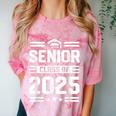 Senior Class Of 2025 Shirt High School Graduation 2025 Comfort Color Blast T-Shirt Clay