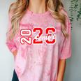 Senior Class Of 2026 Graduation Back To School Senior 26 Comfort Color Blast T-Shirt Clay