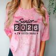 Senior Class Of 2026 Senior Graduation 2026 Senior 2026 Comfort Color Blast T-Shirt Clay