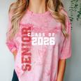Senior Class Of 2026 Graduation Grad 26 Comfort Color Blast T-Shirt Clay