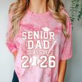Senior Dad Class Of 2026 Graduate Baseball 2026 Graduation Comfort Color Blast T-Shirt Clay
