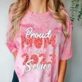 Senior Graduation Class Of 2023 Proud Mom Of 2023 Senior Comfort Color Blast T-Shirt Clay