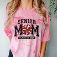Senior Mom 2025 Cheer Mama Class Of 2025 Graduation Comfort Color Blast T-Shirt Clay