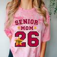 Senior Mom 2026 Proud Senior Mom Class Of 26 For Graduation Comfort Color Blast T-Shirt Clay