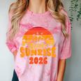 Senior Sunrise Class Of 2026 Graduation Proud Graduate Retro Comfort Color Blast T-Shirt Clay