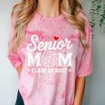 Senior Volleyball Mom Class Of 2027 Graduation Graduate Comfort Color Blast T-Shirt Clay