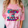 Senior Year 2022 Class Of 2022 Graduation Tie Dye Groovy Comfort Color Blast T-Shirt Clay