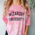 Silly Don'T Call Me WIZARDRY UNIVERSITY Introvert Sarcastic Comfort Color Blast T-Shirt Clay