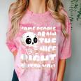 Skeleton Coffee Lover Introvert Comfort Color Blast T-Shirt Clay