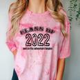 And So The Adventure Begins 2022 Graduation T-Shirt Comfort Color Blast T-Shirt Clay