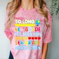 So Long 4th Grade Here I Come Graduation 5th Grade Kids Tee Premium Comfort Color Blast T-Shirt Clay