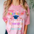 So Long Kindergarten Graduation Look Out 1st Grade 2025 Kids Premium Tri-Blend Comfort Color Blast T-Shirt Clay