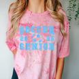 Soccer Senior Night Soccer Senior 2025 Graduation 16 Comfort Color Blast T-Shirt Clay