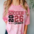 Soccer Senior Night Soccer Senior 2026 Graduation 71 Comfort Color Blast T-Shirt Clay
