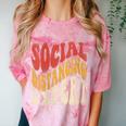 Social Distancing Expert Introvert Comfort Color Blast T-Shirt Clay Social Distancing Expert Introvert Comfort Color Blast T-Shirt Clay