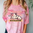 Social Meter Recharge Social Meter For Introverts Comfort Color Blast T-Shirt Clay Social Meter Recharge Social Meter For Introverts Comfort Color Blast T-Shirt Clay