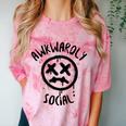 Socially Awkward Introvert Social Anxious Awkwardly Social Comfort Color Blast T-Shirt Clay Socially Awkward Introvert Social Anxious Awkwardly Social Comfort Color Blast T-Shirt Clay